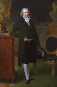 Pierre-Paul Prud hon Portrait of Charles-Maurice de Talleyrand-Perigord oil painting artist